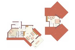 Grundriss • Strandhaus Thiessow • Wohnung 3