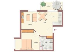 Grundriss • Villa Bakenberg • Apartment 15
