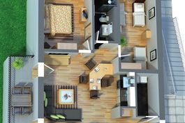 Grundriss • Haus Sonne • Wohnung 06 Strandlust